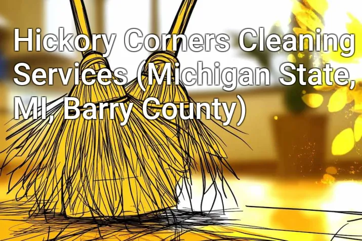 Hickory Corners Cleaning Services (Michigan State, MI, Barry County)