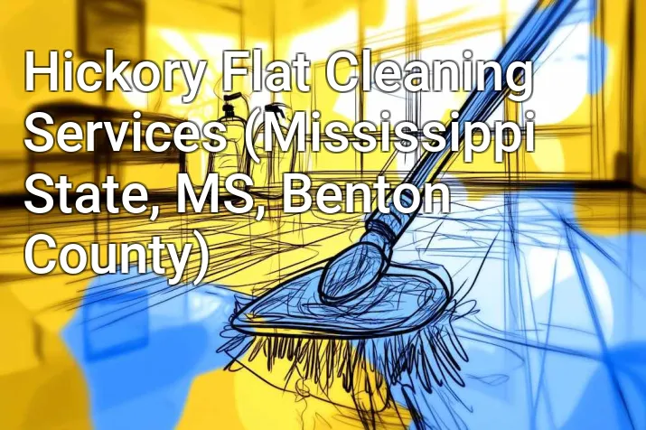 Hickory Flat Cleaning Services (Mississippi State, MS, Benton County)