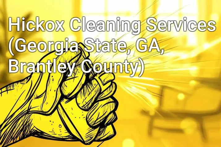 Hickox Cleaning Services (Georgia State, GA, Brantley County)