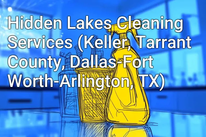 Hidden Lakes Cleaning Services (Keller, Tarrant County, Dallas-Fort Worth-Arlington, TX)