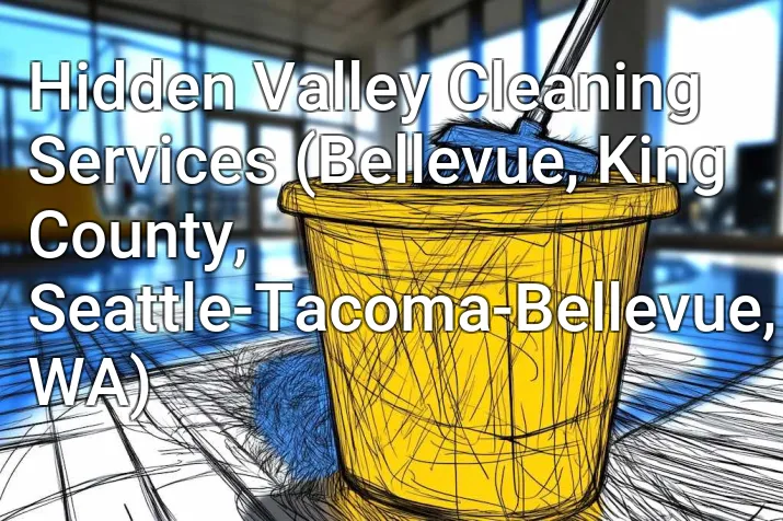 Hidden Valley Cleaning Services (Bellevue, King County, Seattle-Tacoma-Bellevue, WA)