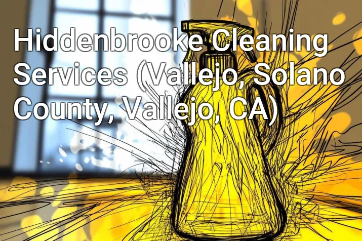 Hiddenbrooke Cleaning Services (Vallejo, Solano County, Vallejo, CA)