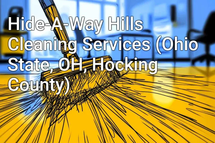 Hide-A-Way Hills Cleaning Services (Ohio State, OH, Hocking County)