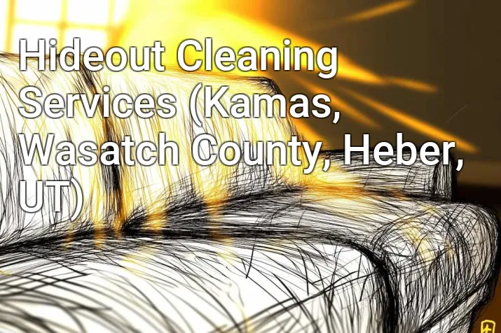 Hideout Cleaning Services (Kamas, Wasatch County, Heber, UT)