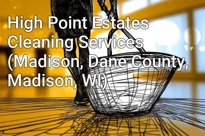 High Point Estates Cleaning Services (Madison, Dane County, Madison, WI)