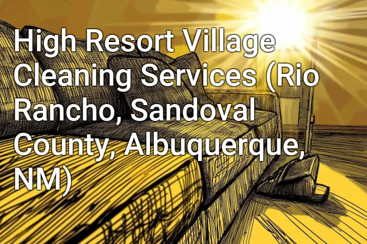 High Resort Village Cleaning Services (Rio Rancho, Sandoval County, Albuquerque, NM)