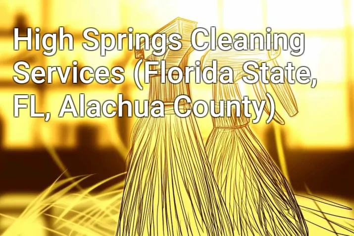 High Springs Cleaning Services (Florida State, FL, Alachua County)