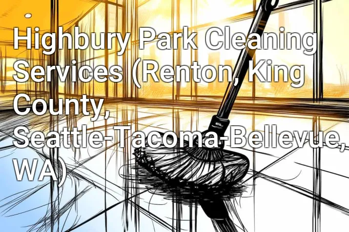 Highbury Park Cleaning Services (Renton, King County, Seattle-Tacoma-Bellevue, WA)