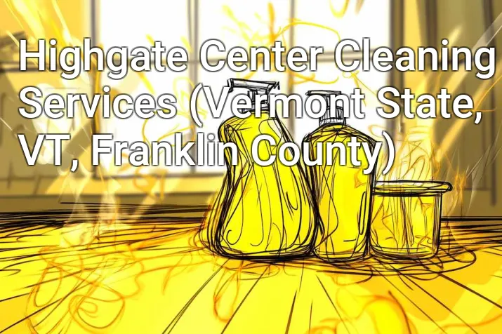 Highgate Center Cleaning Services (Vermont State, VT, Franklin County)