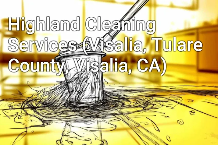 Highland Cleaning Services (Visalia, Tulare County, Visalia, CA)