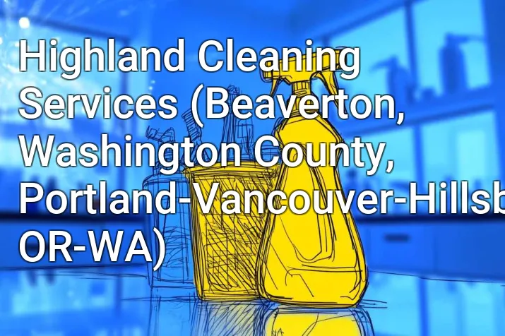 Highland Cleaning Services (Beaverton, Washington County, Portland-Vancouver-Hillsboro, OR-WA)