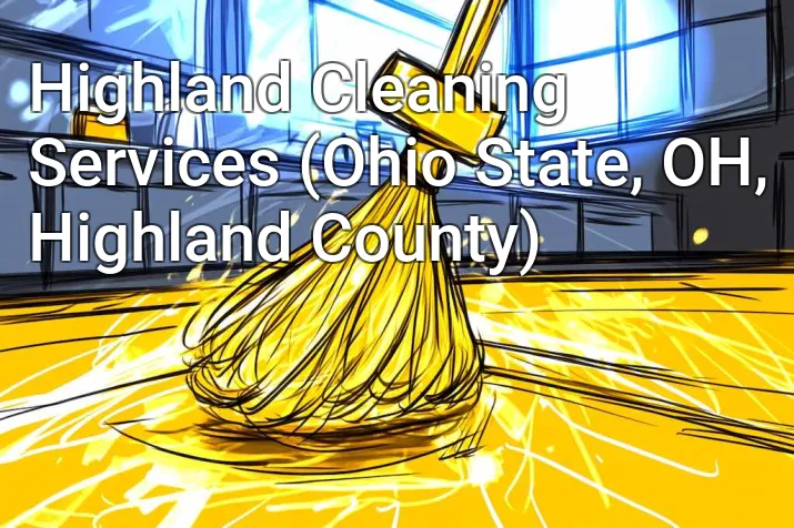 Highland Cleaning Services (Ohio State, OH, Highland County)
