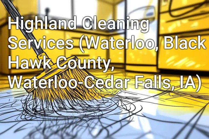 Highland Cleaning Services (Waterloo, Black Hawk County, Waterloo-Cedar Falls, IA)