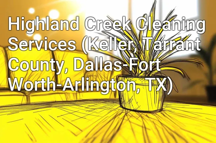 Highland Creek Cleaning Services (Keller, Tarrant County, Dallas-Fort Worth-Arlington, TX)