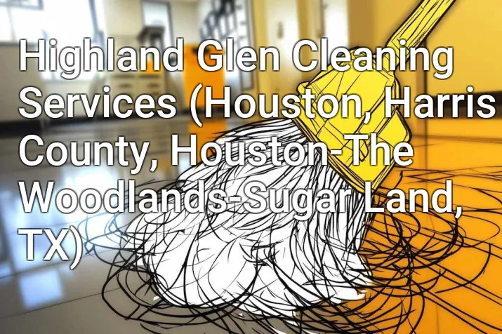 Highland Glen Cleaning Services (Houston, Harris County, Houston-The Woodlands-Sugar Land, TX)