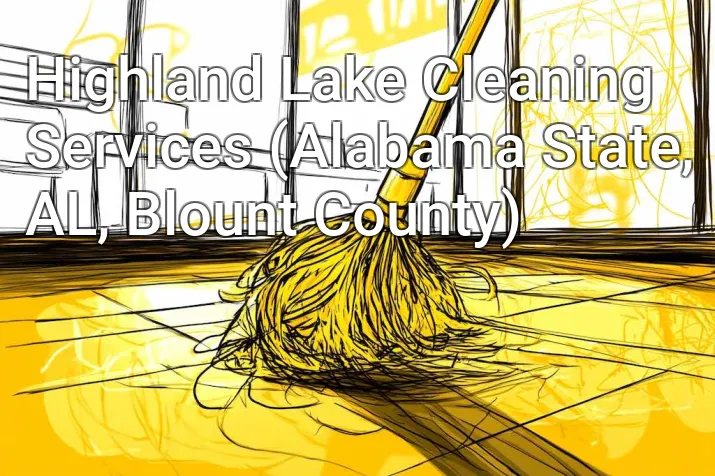 Highland Lake Cleaning Services (Alabama State, AL, Blount County)