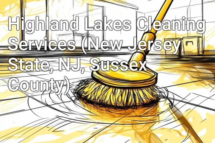 Highland Lakes Cleaning Services (New Jersey State, NJ, Sussex County)