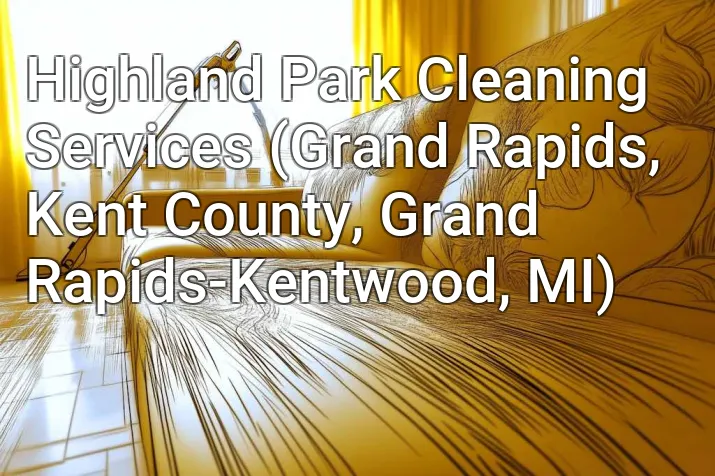 Highland Park Cleaning Services (Grand Rapids, Kent County, Grand Rapids-Kentwood, MI)