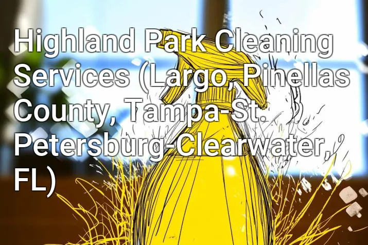 Highland Park Cleaning Services (Largo, Pinellas County, Tampa-St. Petersburg-Clearwater, FL)
