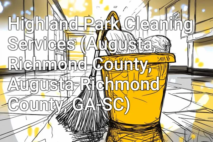 Highland Park Cleaning Services (Augusta, Richmond County, Augusta-Richmond County, GA-SC)