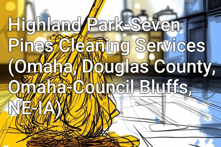 Highland Park-Seven Pines Cleaning Services (Omaha, Douglas County, Omaha-Council Bluffs, NE-IA)