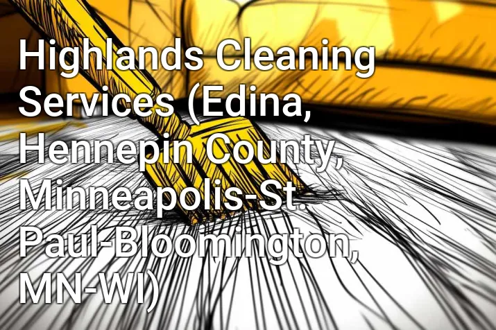 Highlands Cleaning Services (Edina, Hennepin County, Minneapolis-St. Paul-Bloomington, MN-WI)