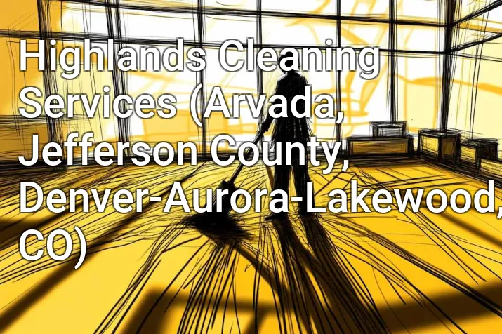 Highlands Cleaning Services (Arvada, Jefferson County, Denver-Aurora-Lakewood, CO)