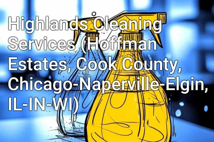 Highlands Cleaning Services (Hoffman Estates, Cook County, Chicago-Naperville-Elgin, IL-IN-WI)