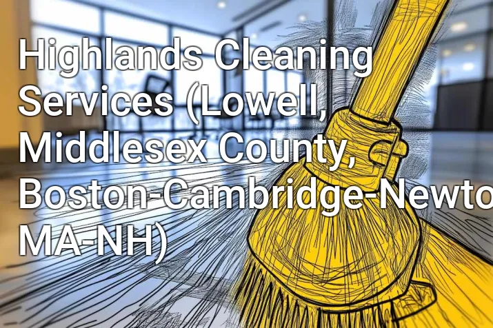 Highlands Cleaning Services (Lowell, Middlesex County, Boston-Cambridge-Newton, MA-NH)