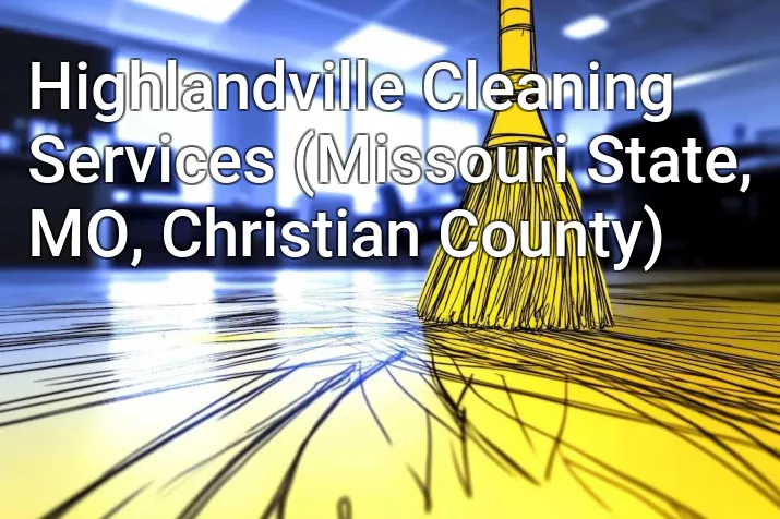Highlandville Cleaning Services (Missouri State, MO, Christian County)