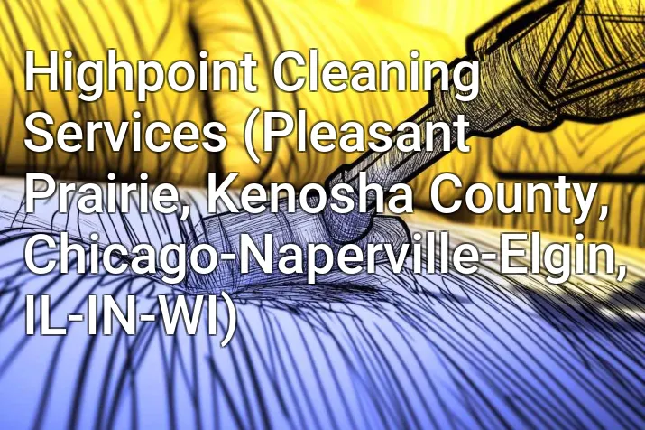 Highpoint Cleaning Services (Pleasant Prairie, Kenosha County, Chicago-Naperville-Elgin, IL-IN-WI)