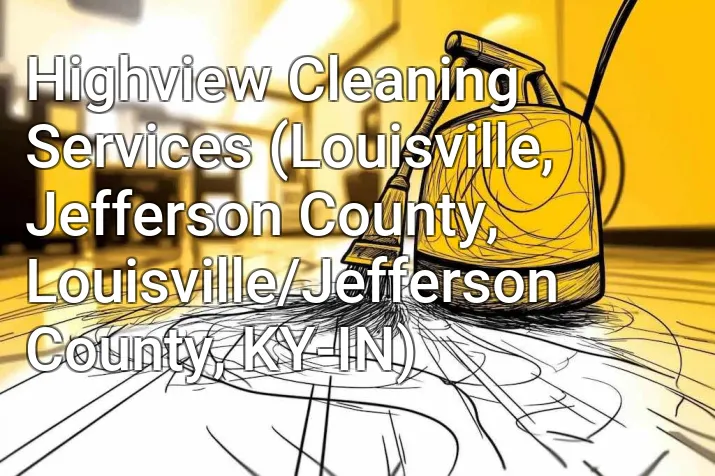 Highview Cleaning Services (Louisville, Jefferson County, Louisville/Jefferson County, KY-IN)