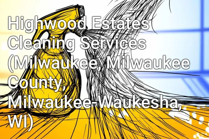Highwood Estates Cleaning Services (Milwaukee, Milwaukee County, Milwaukee-Waukesha, WI)