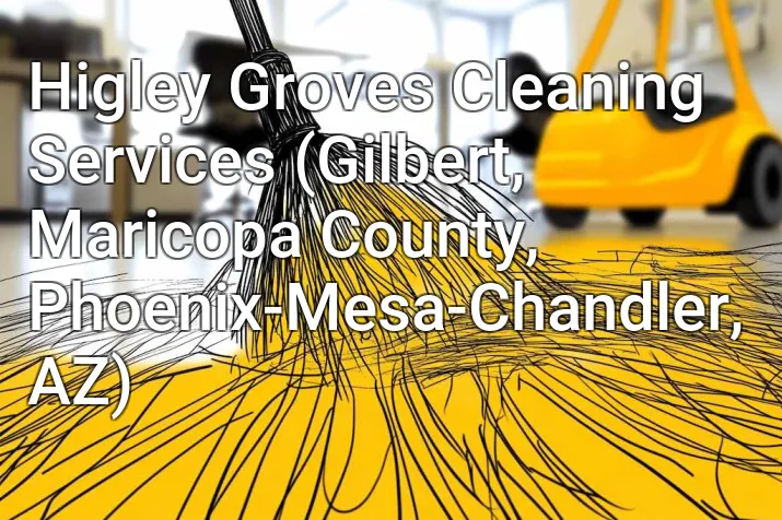 Higley Groves Cleaning Services (Gilbert, Maricopa County, Phoenix-Mesa-Chandler, AZ)