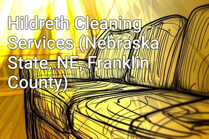 Hildreth Cleaning Services (Nebraska State, NE, Franklin County)