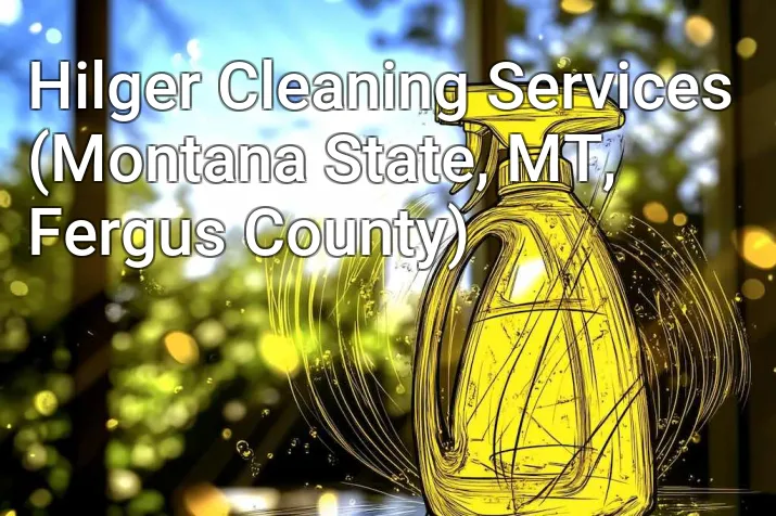Hilger Cleaning Services (Montana State, MT, Fergus County)