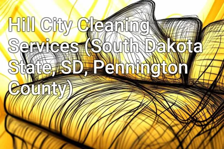 Hill City Cleaning Services (South Dakota State, SD, Pennington County)