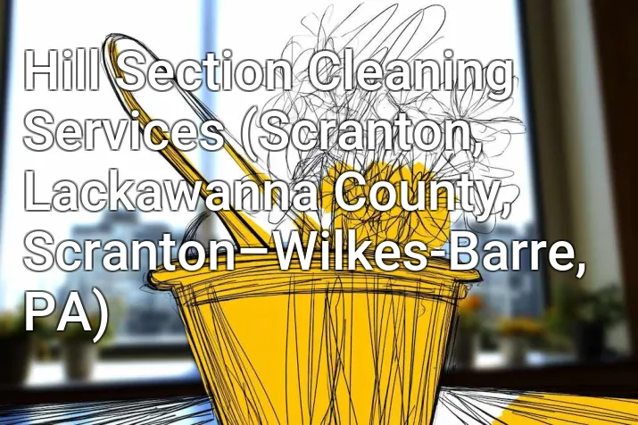 Hill Section Cleaning Services (Scranton, Lackawanna County, Scranton–Wilkes-Barre, PA)