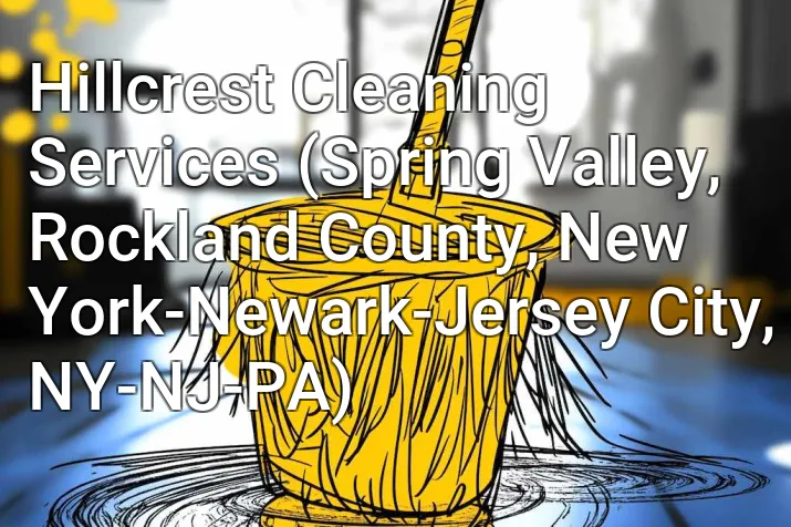 Hillcrest Cleaning Services (Spring Valley, Rockland County, New York-Newark-Jersey City, NY-NJ-PA)