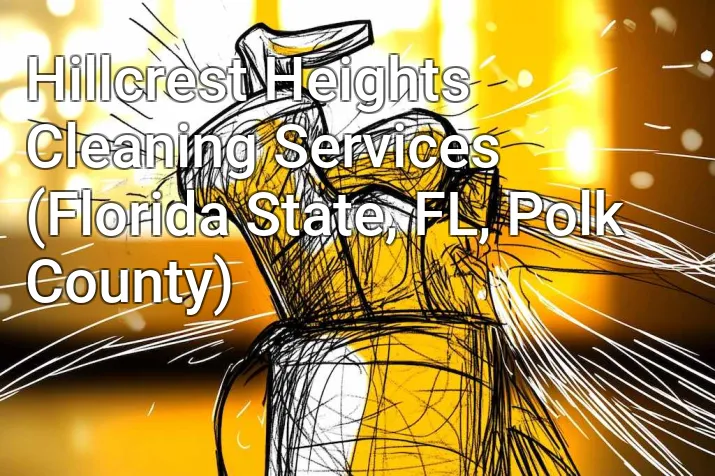 Hillcrest Heights Cleaning Services (Florida State, FL, Polk County)