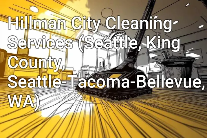 Hillman City Cleaning Services (Seattle, King County, Seattle-Tacoma-Bellevue, WA)