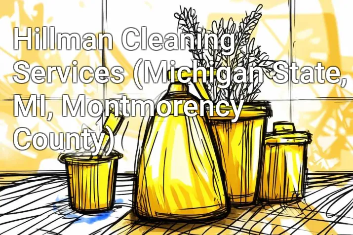 Hillman Cleaning Services (Michigan State, MI, Montmorency County)