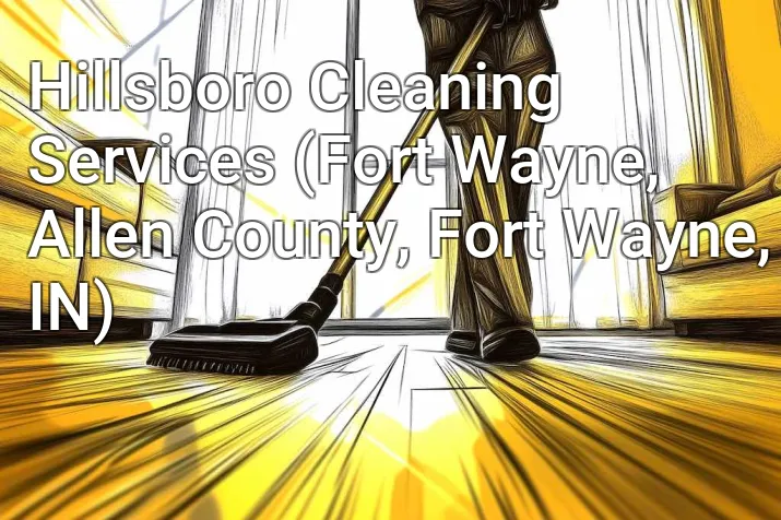 Hillsboro Cleaning Services (Fort Wayne, Allen County, Fort Wayne, IN)