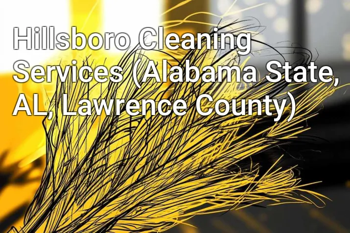 Hillsboro Cleaning Services (Alabama State, AL, Lawrence County)