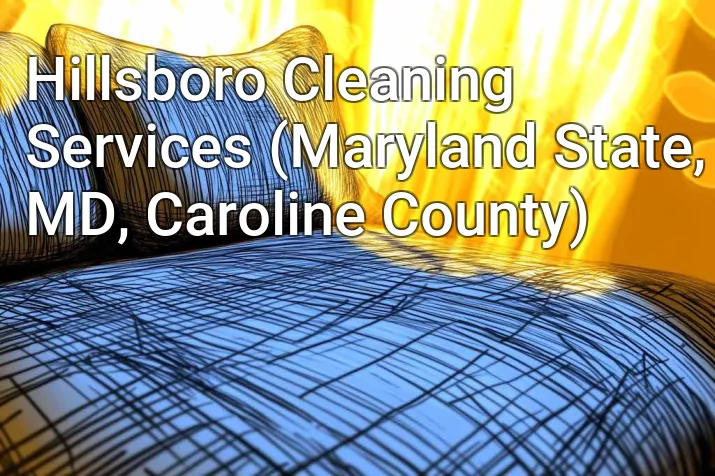 Hillsboro Cleaning Services (Maryland State, MD, Caroline County)