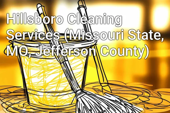 Hillsboro Cleaning Services (Missouri State, MO, Jefferson County)