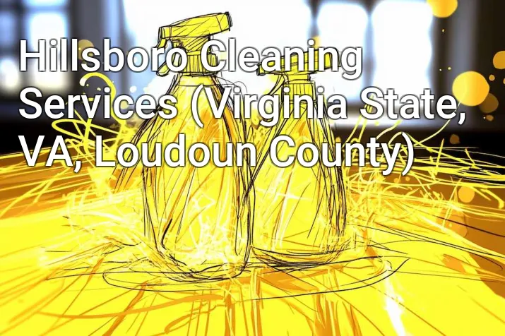 Hillsboro Cleaning Services (Virginia State, VA, Loudoun County)