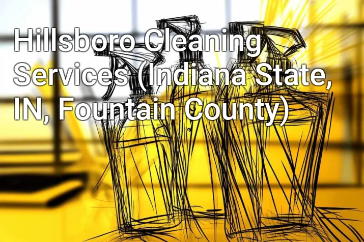 Hillsboro Cleaning Services (Indiana State, IN, Fountain County)