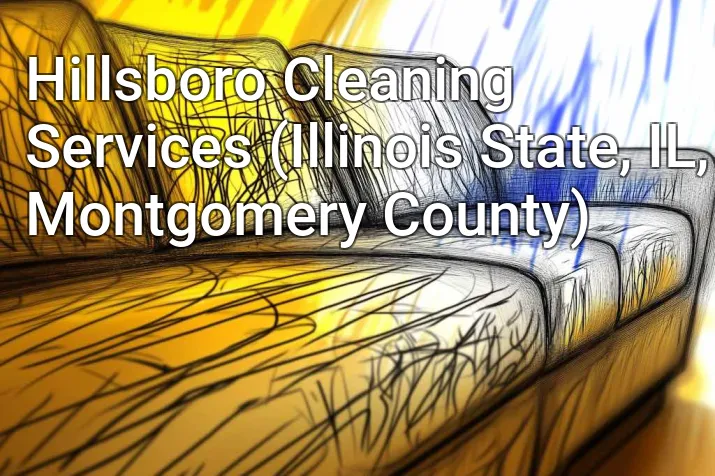 Hillsboro Cleaning Services (Illinois State, IL, Montgomery County)