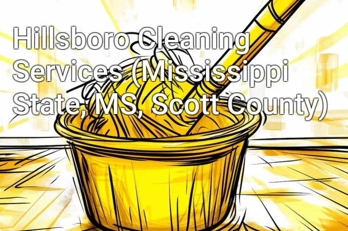 Hillsboro Cleaning Services (Mississippi State, MS, Scott County)